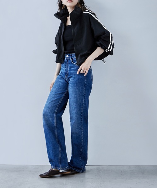 「etoll.」 ブルゾン M ブラック レディース_画像5