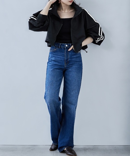 「etoll.」 ブルゾン M ブラック レディース_画像6