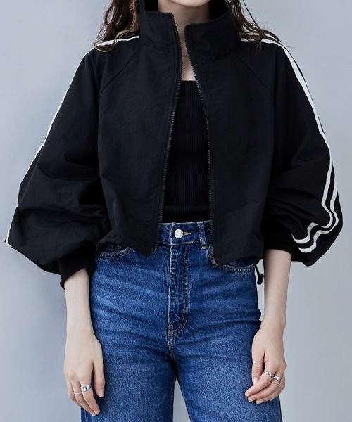 「etoll.」 ブルゾン M ブラック レディース_画像8