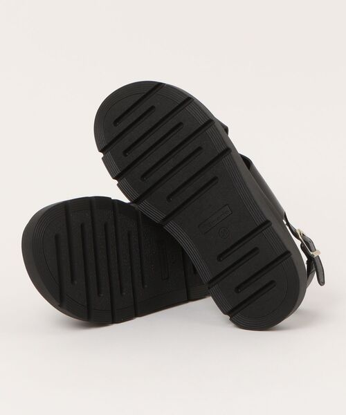 「INTER-CHAUSSURES」 「Tamaris」フラットサンダル 40 ブラック レディース_画像3