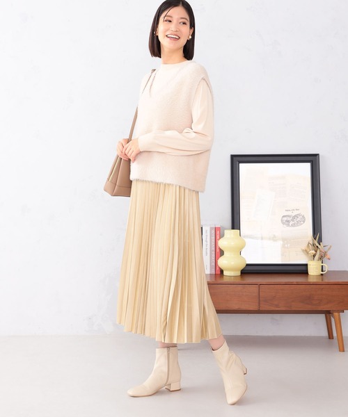 GALLORIA（ギャローリア） スカート アコーディオンプリーツスカート