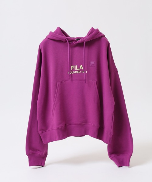 FILA（フィラ） パーカー プリント 長袖パーカー スウェット フーディ