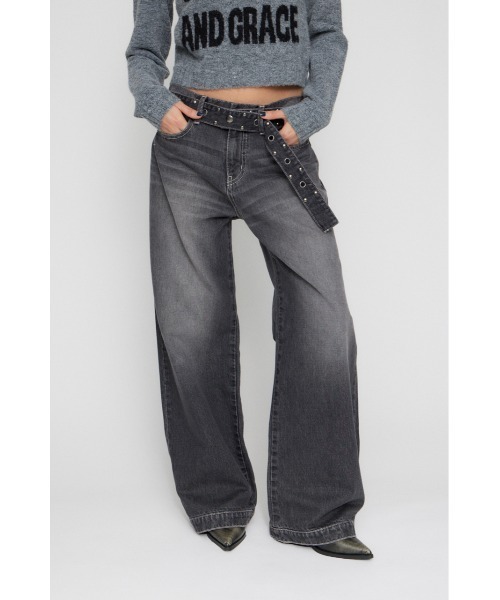 LAGUA GEM（ラグアジェム） ジーンズ デニム デニムパンツ HEM