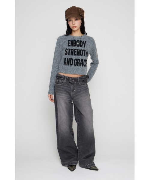 LAGUA GEM（ラグアジェム） ジーンズ デニム デニムパンツ HEM