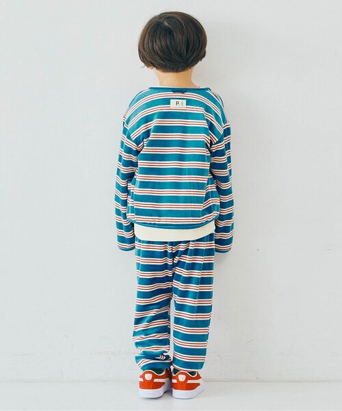 カーディガン  「ジュニア対応」ベロアタッチのメルティ起毛フリーススナップカーディガン キッズ 子供服 男の子 女の子 | p.premier | 15