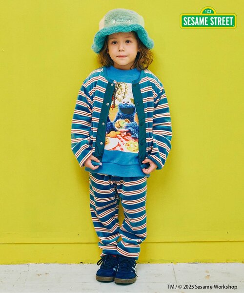 カーディガン  「ジュニア対応」ベロアタッチのメルティ起毛フリーススナップカーディガン キッズ 子供服 男の子 女の子 | p.premier | 22