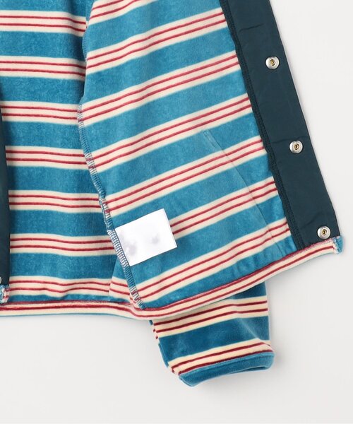 カーディガン  「ジュニア対応」ベロアタッチのメルティ起毛フリーススナップカーディガン キッズ 子供服 男の子 女の子 | p.premier | 20