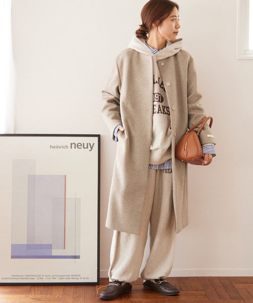 レディースファッション 「JOURNAL STANDARD relume」 ノーカラー 
