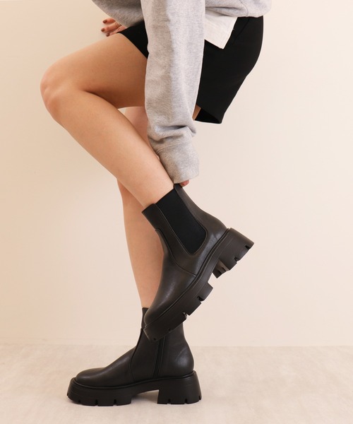 artemis by DIANA（アルテミス by ダイアナ） ブーツ 厚底サイドゴア