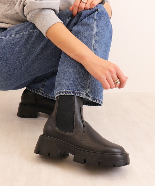 artemis by DIANA（アルテミス by ダイアナ） ブーツ 厚底サイドゴア