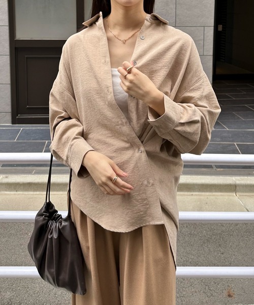 DOUX ARCHIVES（ドゥアルシーヴ） ブラウス シャツ ヴィンテージサテン