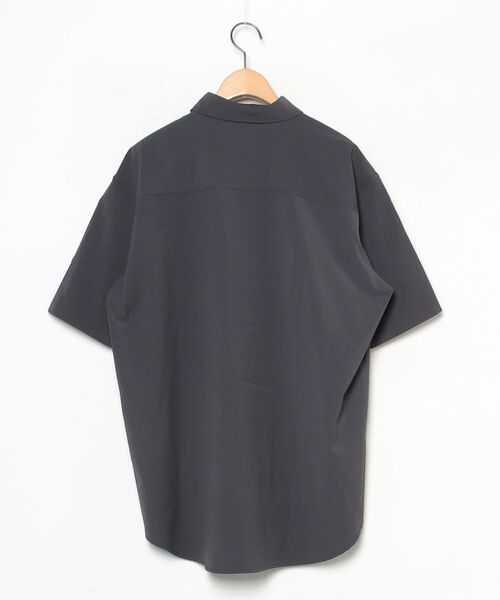 「URBAN RESEARCH ROSSO」 半袖シャツ L グレー メンズ_画像2