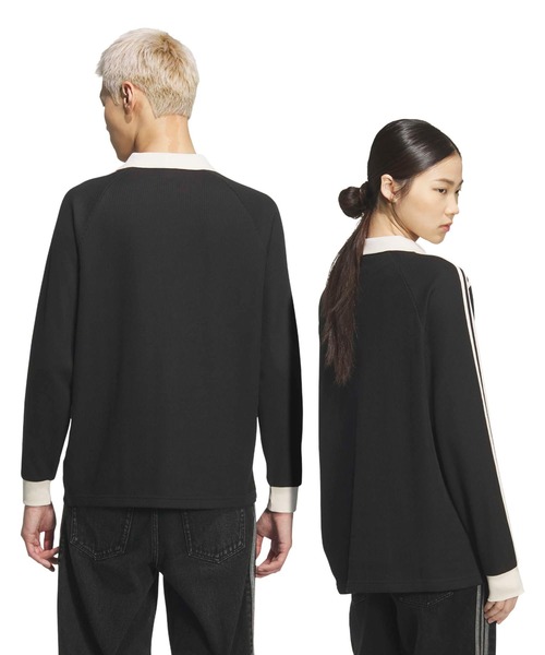 adidas（アディダス） ポロシャツ adidas WAFFLE LONG SLEEVE POLO