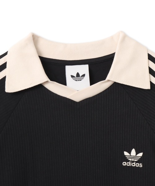 adidas（アディダス） ポロシャツ adidas WAFFLE LONG SLEEVE POLO