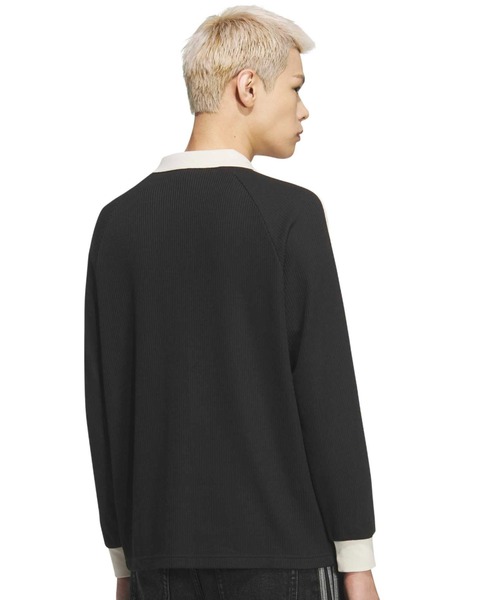 adidas（アディダス） ポロシャツ adidas WAFFLE LONG SLEEVE POLO