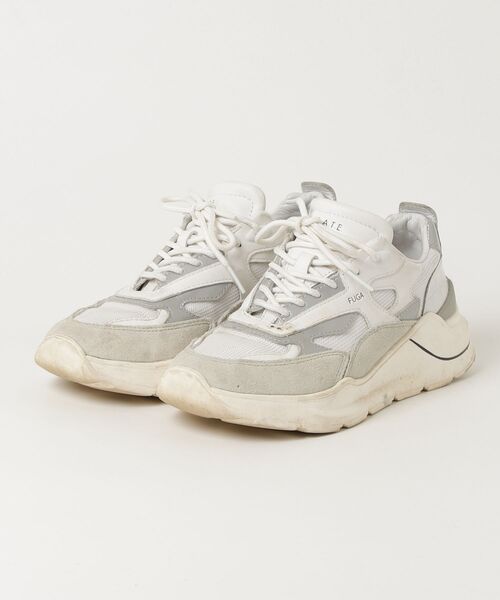 D.A.T.E. ローカットスニーカー 37 ホワイト レディース : ZOZOTOWN