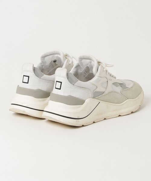 「D.A.T.E.」 ローカットスニーカー 37 ホワイト レディース_画像2