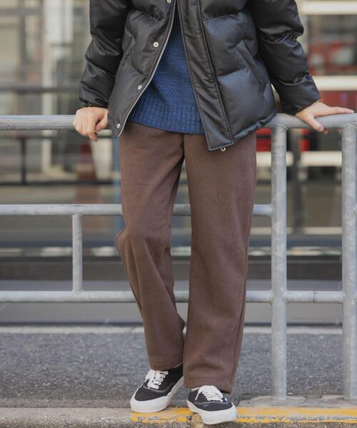 アイテムズ アーバンリサーチ（ITEMS URBAN RESEARCH）/裏フリースボンディングコーデュロイパンツ ITEMS URBANRESEARCH（アイテムズ アーバンリサーチ） パンツ 裏