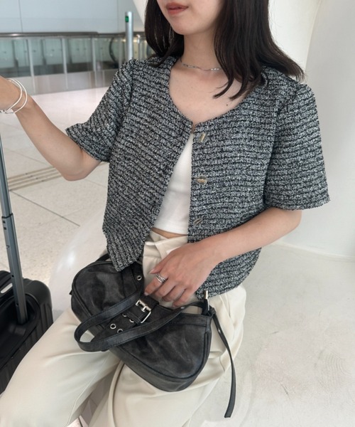 「solleim」 ジャケット M ブラック レディース_画像7