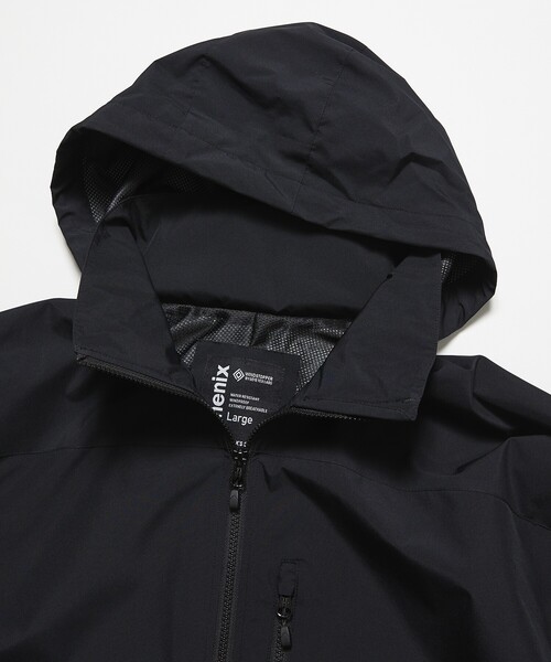 「+phenix」 ブルゾン SMALL ブラック×グレー メンズ_画像4
