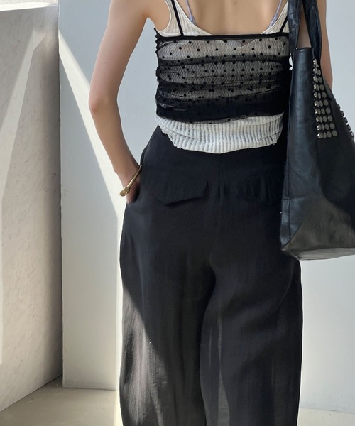 「chuclla」 パンツ M ブラック レディース_画像3