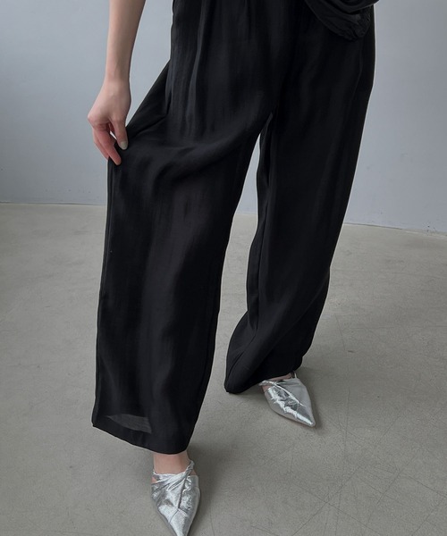 「chuclla」 パンツ M ブラック レディース_画像9