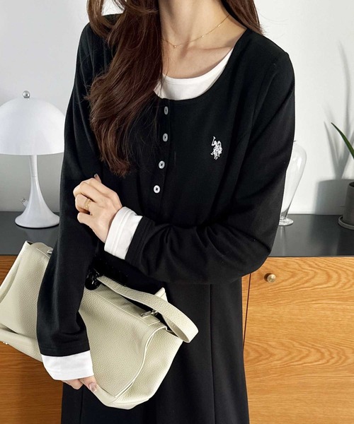 U.S. POLO ASSN.（ユーエスポロアッスン） ワンピース GeeRA別注「U.S.