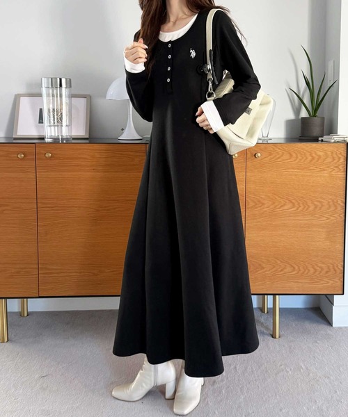 U.S. POLO ASSN.（ユーエスポロアッスン） ワンピース GeeRA別注「U.S.