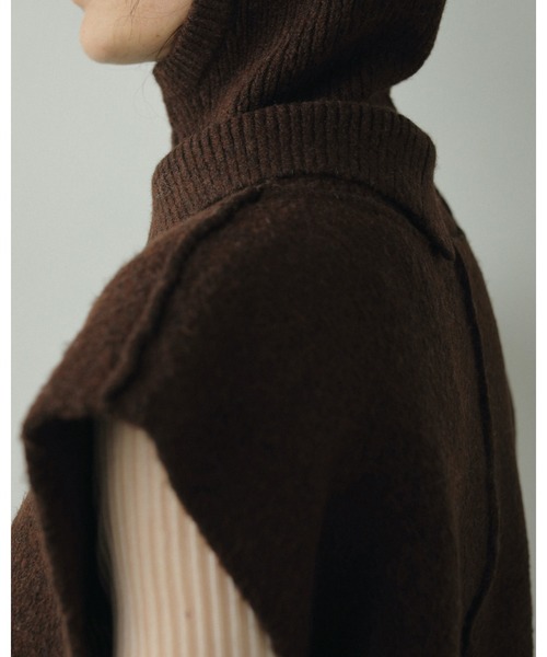 「anuke」 ノースリーブニット FREE グレー レディース_画像8