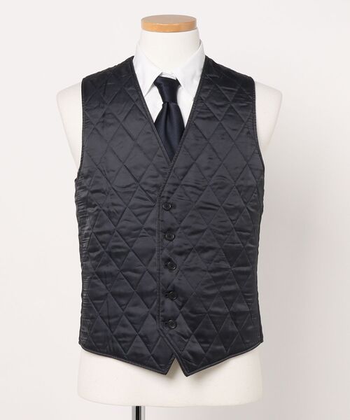 TAKA-Q（タカキュー） スーツ ベスト 「リバーシブル 中綿入り