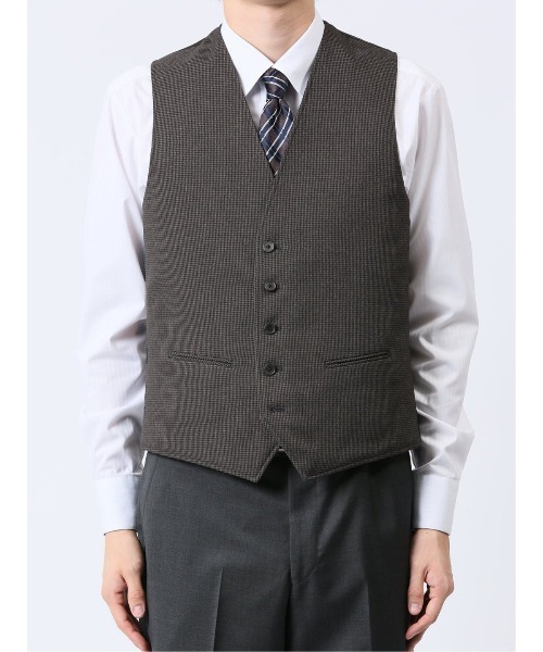 TAKA-Q（タカキュー） スーツ ベスト 「リバーシブル 中綿入り