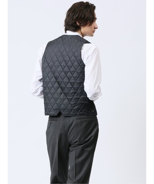 TAKA-Q（タカキュー） スーツ ベスト 「リバーシブル 中綿入り