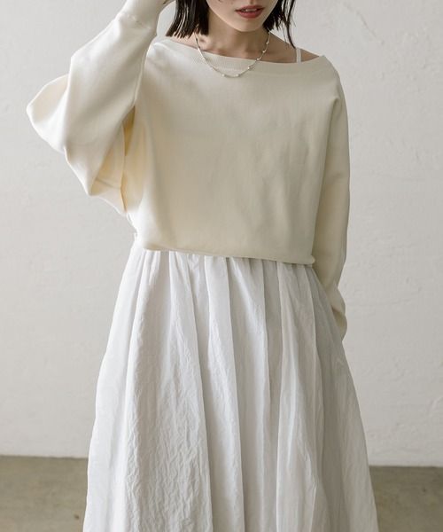 「mystic」 コンビワンピース 2 ベージュ レディース_画像4