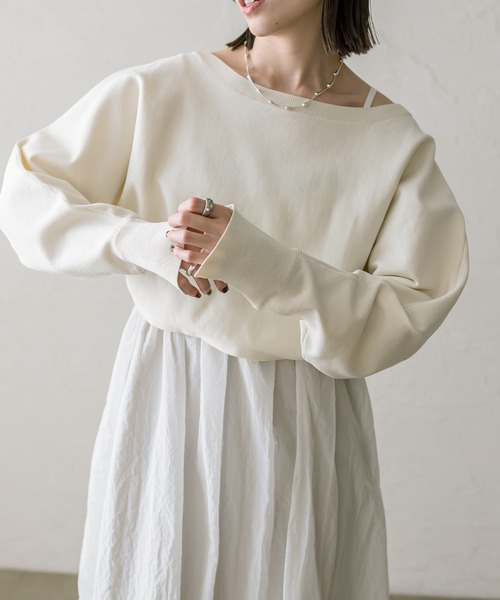 「mystic」 コンビワンピース 2 ベージュ レディース_画像5