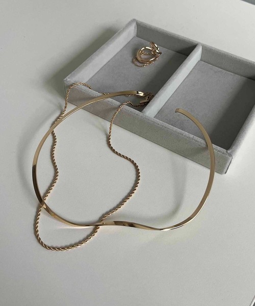 「GOLDY」 ネックレス FREE シルバー レディース_画像3