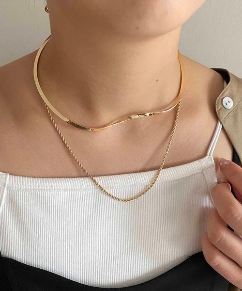 「GOLDY」 ネックレス FREE シルバー レディース_画像4