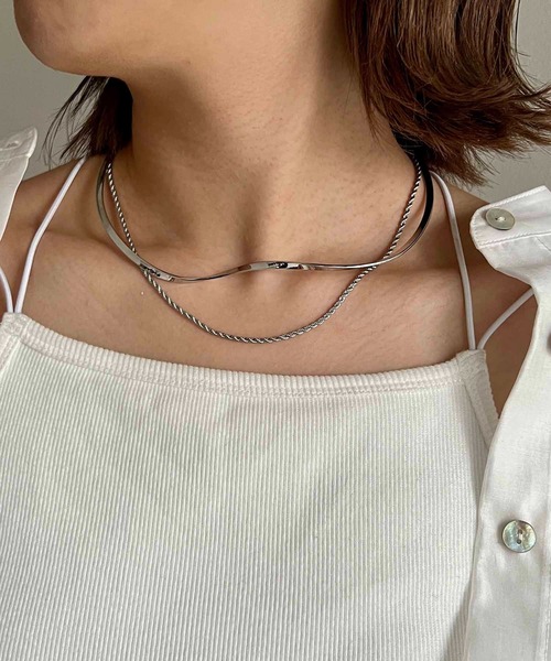 「GOLDY」 ネックレス FREE シルバー レディース_画像7