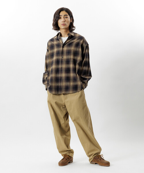 FREAK'S STORE（フリークスストア） 長袖シャツ MEDIUM ブラック