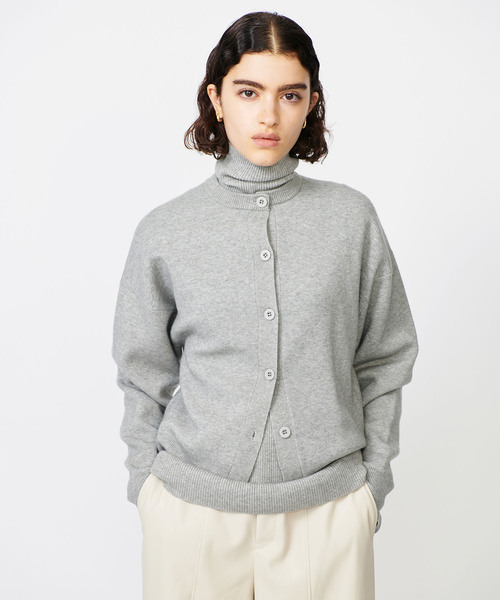 「N.O.R.C」 ニットカーディガン フリー ブラック レディース_画像4