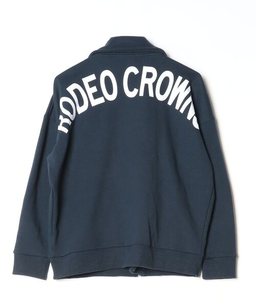 「RCWB」 ライダースジャケット S ネイビー レディース_画像2