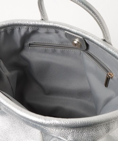 「PAPILLONNER」 ハンドバッグ FREE シルバー レディース_画像4