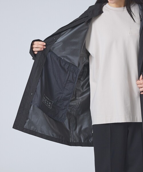 ブルゾン アウター 「PYRENEX / ピレネックス」HUZ015 / EISSAURE/フーデッドロングコート/ユニセックス メンズ レディースの画像