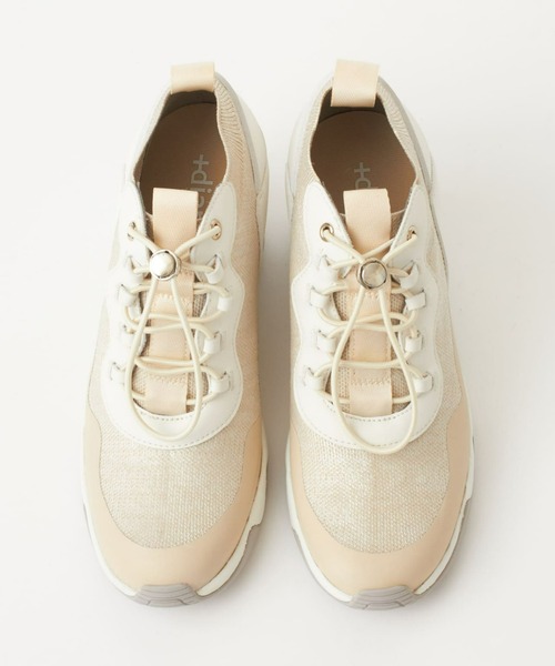 「+diana」 ローカットスニーカー 23.5cm ブラック レディース_画像2