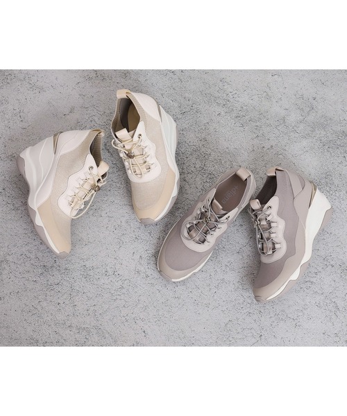 「+diana」 ローカットスニーカー 23.5cm ブラック レディース_画像6