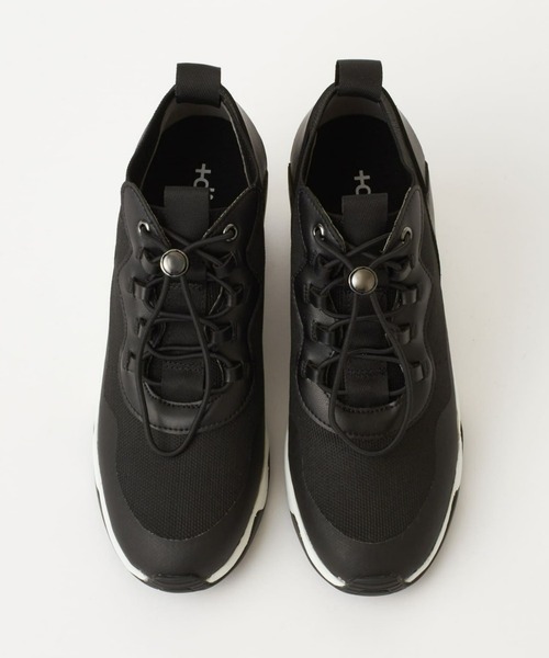 「+diana」 ローカットスニーカー 23.5cm ブラック レディース_画像7