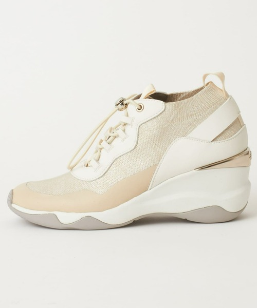 「+diana」 ローカットスニーカー 23.5cm ブラック レディース_画像9