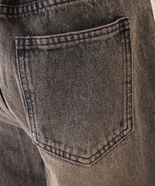 「one after another NICE CLAUP」 デニムパンツ MEDIUM ブラウン レディース_画像4