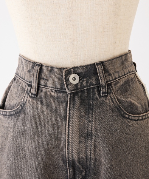 「one after another NICE CLAUP」 デニムパンツ MEDIUM ブラウン レディース_画像5