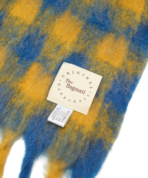 「The Bagmati」 マフラー ONE SIZE イエロー レディース_画像9
