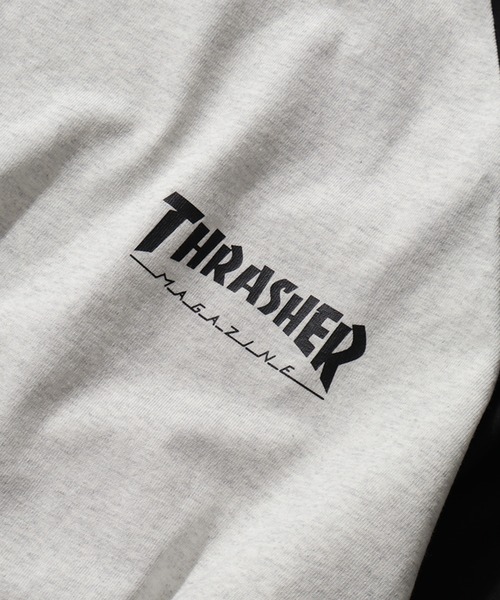「THRASHER」 長袖Tシャツ L ホワイト メンズ_画像3